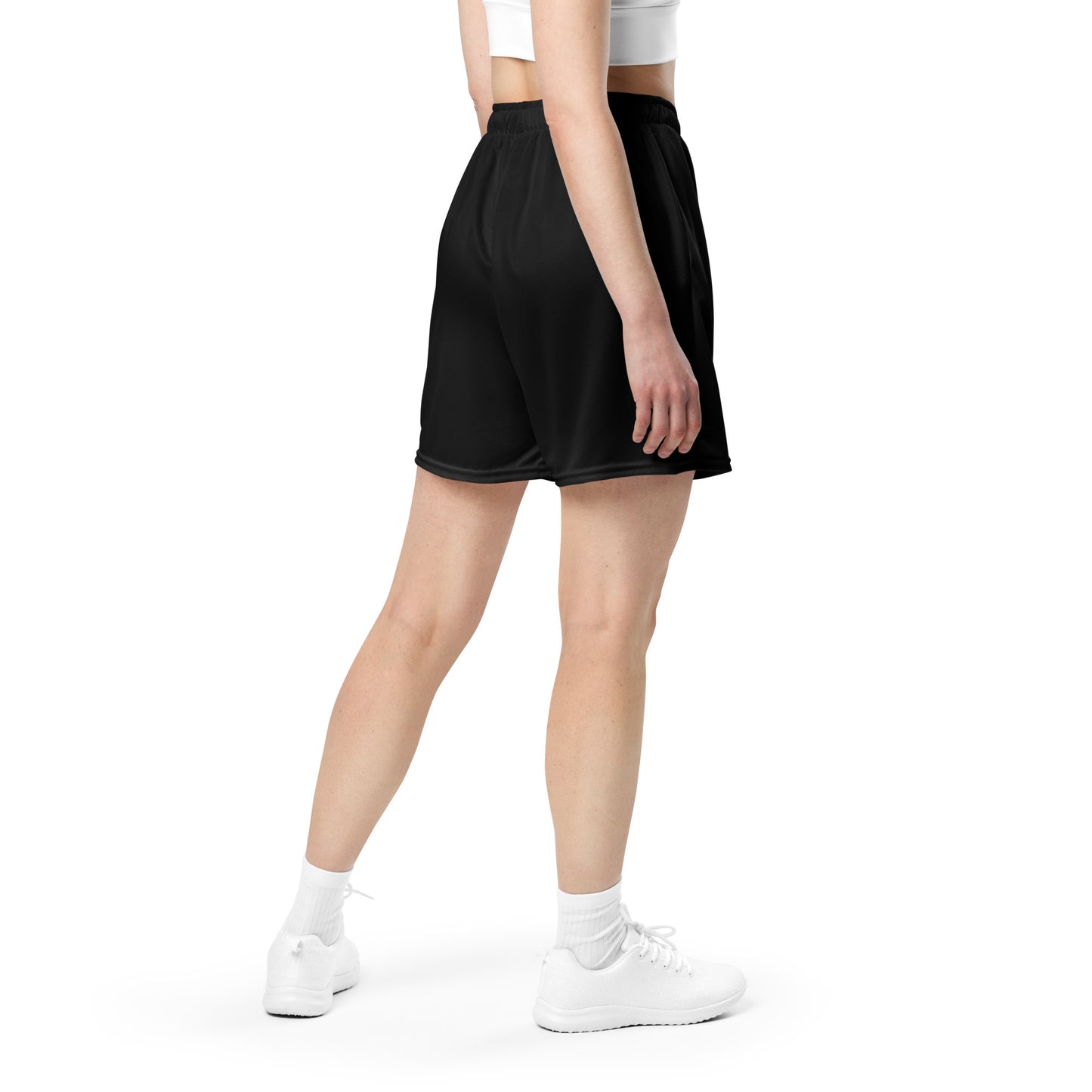 Unisex Black Mesh Shorts - Phoenix