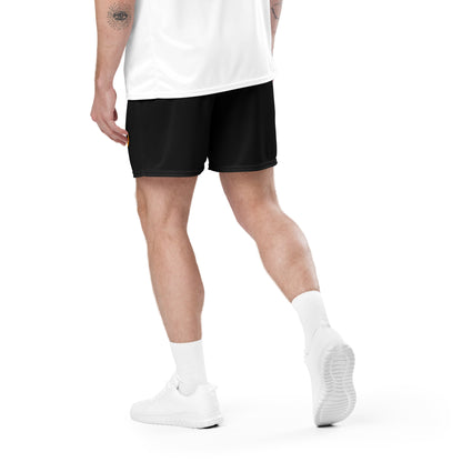 Unisex Black Mesh Shorts - Phoenix