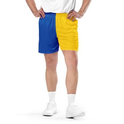 Unisex Mesh Shorts - Ukrainian Colors