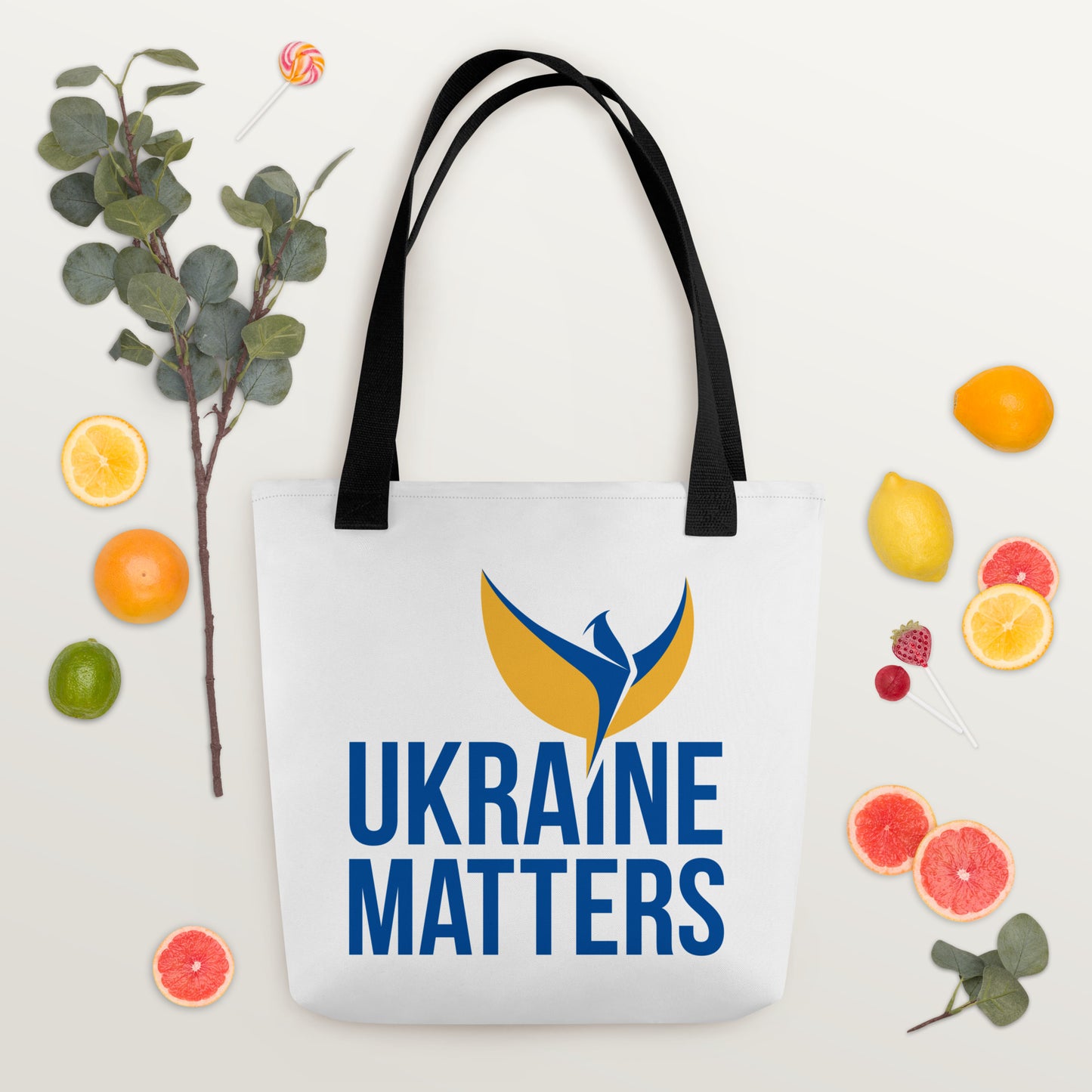 Tote Bag - Ukraine Matters Logo