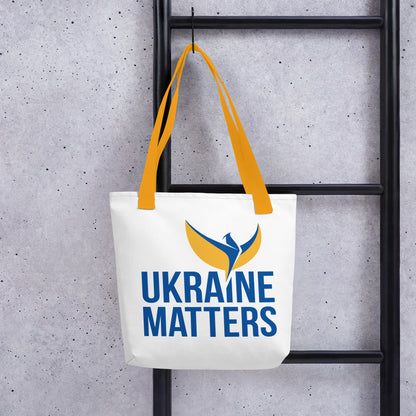 Tote Bag - Ukraine Matters Logo