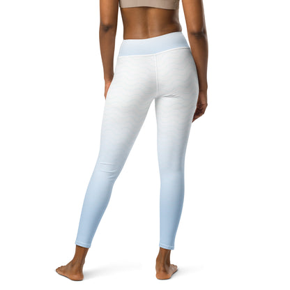 Blue Fade Yoga Leggings - Phoenix