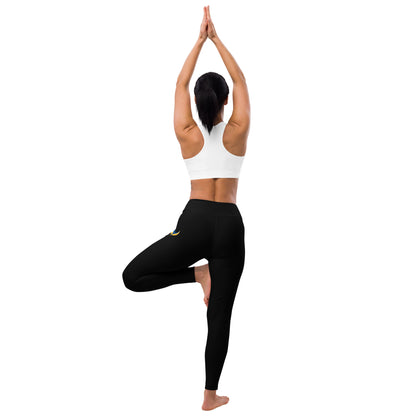 Black Yoga Leggings - Phoenix