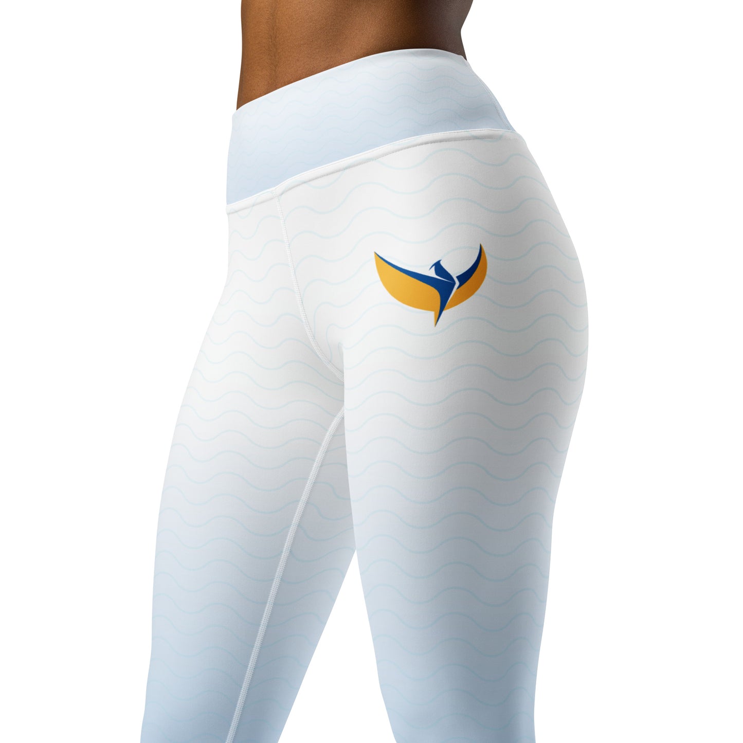 Blue Fade Yoga Leggings - Phoenix