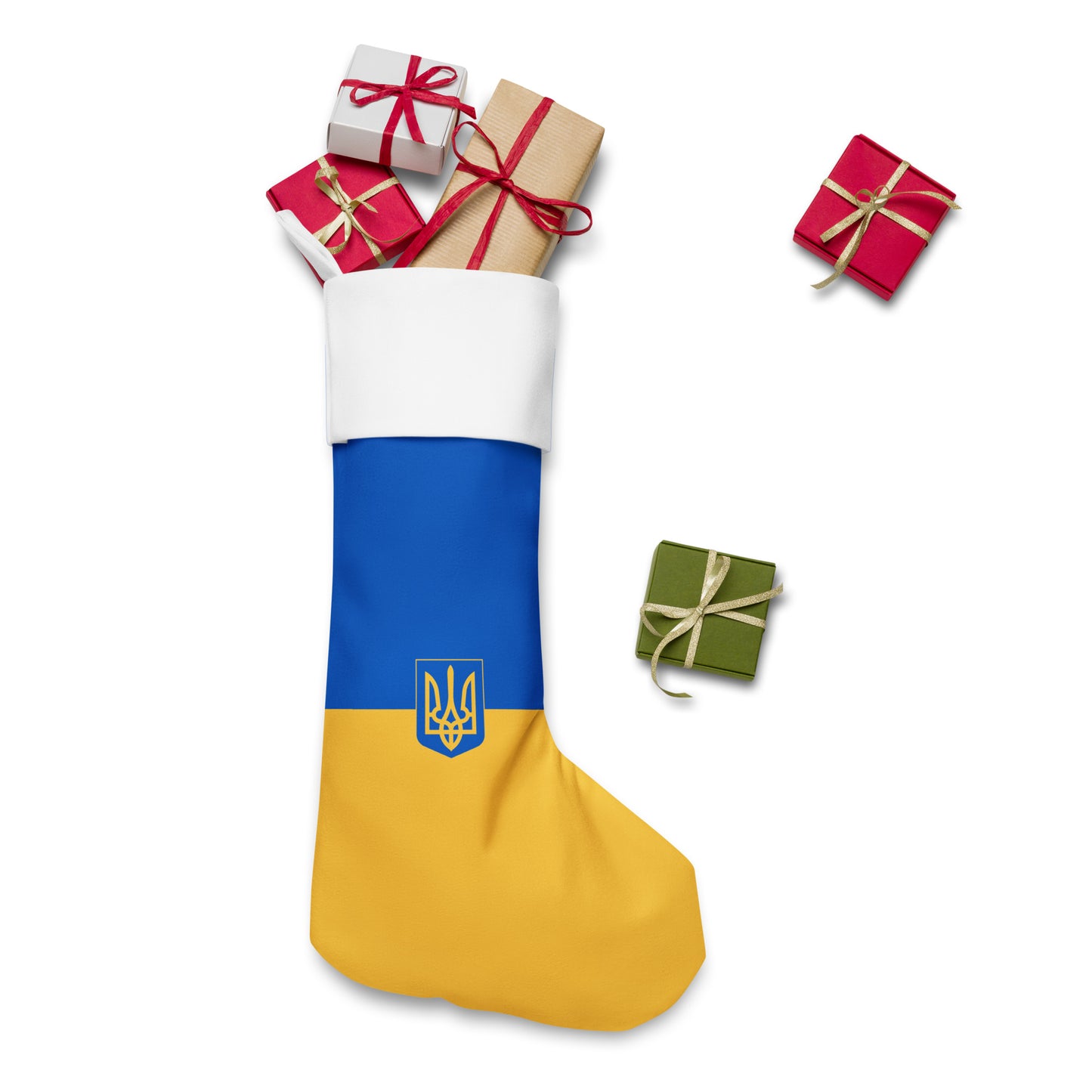 Christmas Stocking - Trident & Flag