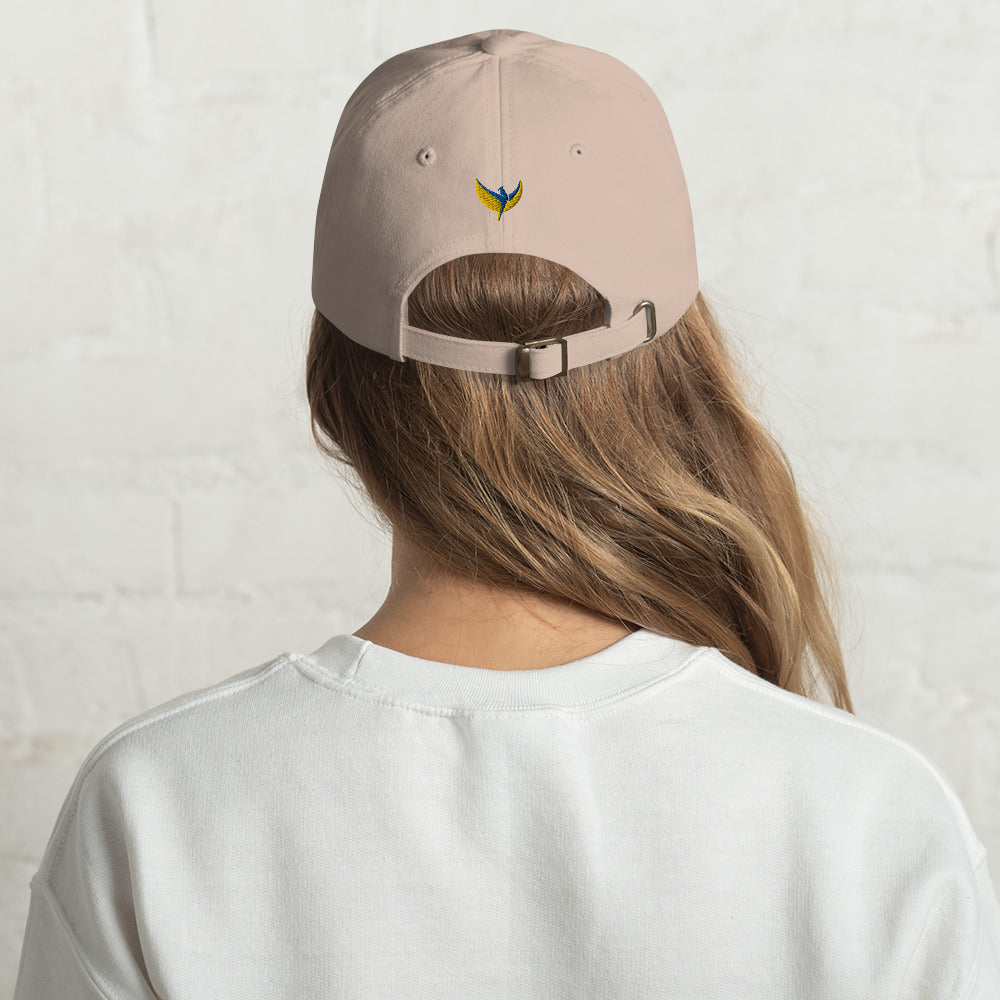 Dad Hat / Cap - Embroidered Trident