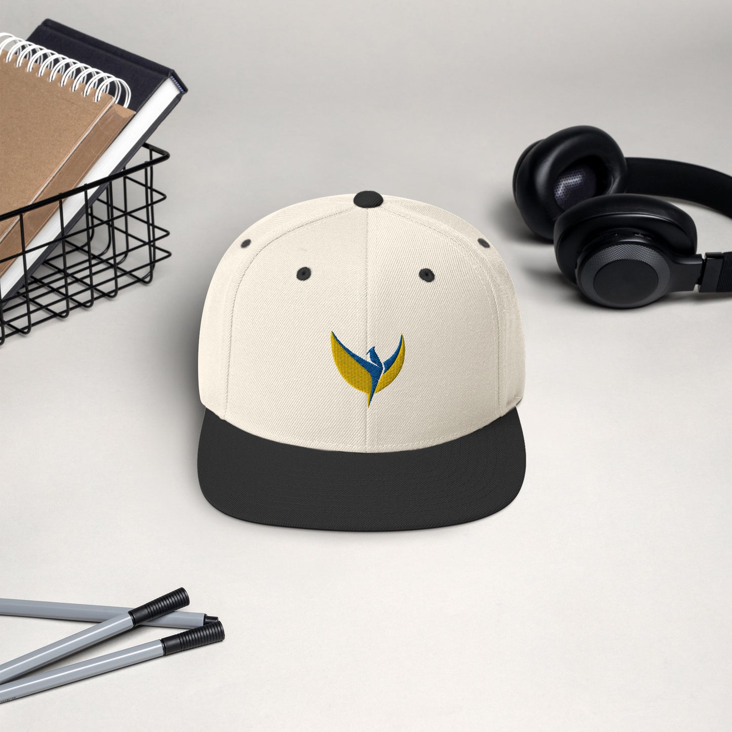 Snapback Hat / Cap - Embroidered Phoenix