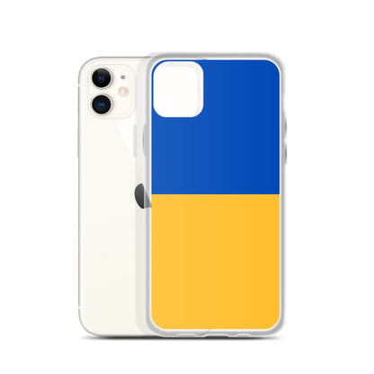 Clear Case for iPhone® - Ukrainian Flag