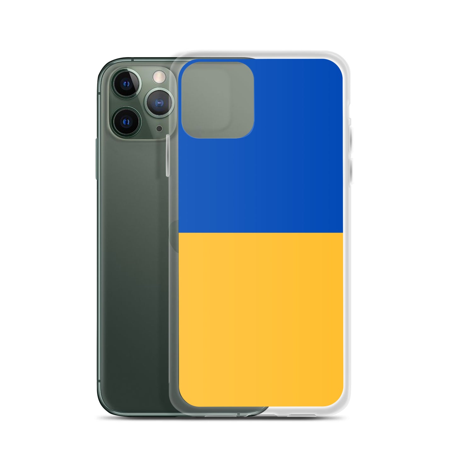 Clear Case for iPhone® - Ukrainian Flag