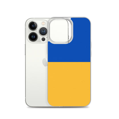 Clear Case for iPhone® - Ukrainian Flag