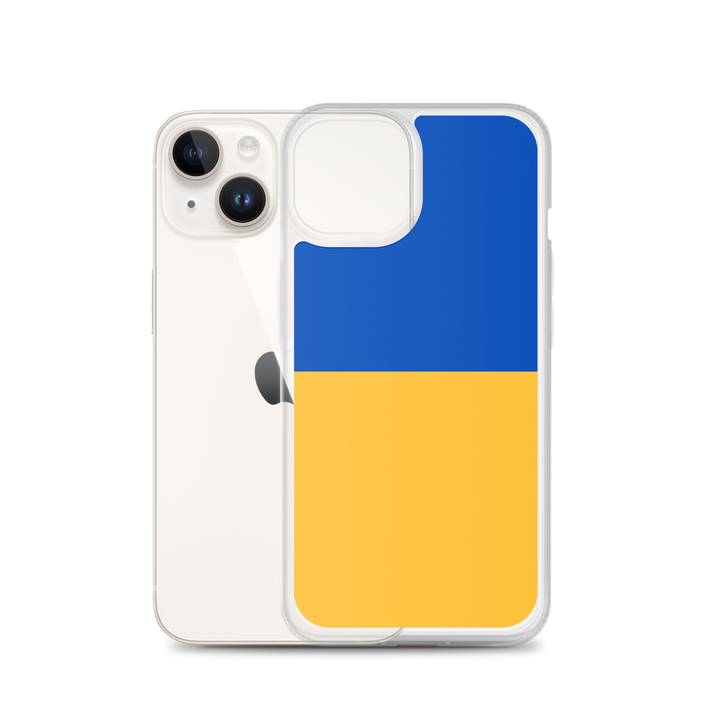 Clear Case for iPhone® - Ukrainian Flag