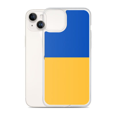 Clear Case for iPhone® - Ukrainian Flag