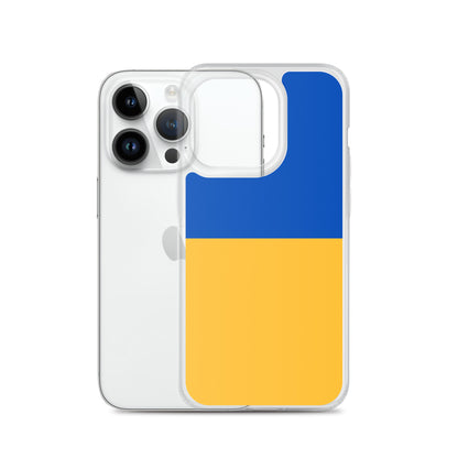 Clear Case for iPhone® - Ukrainian Flag