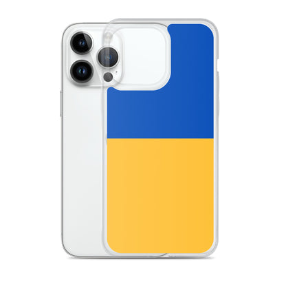 Clear Case for iPhone® - Ukrainian Flag