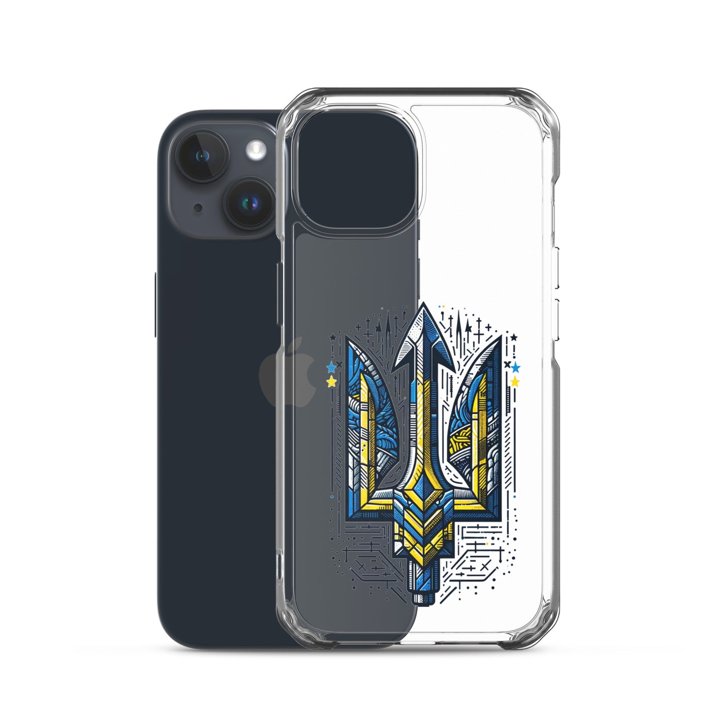 Clear Case for iPhone® - Alternative Trident