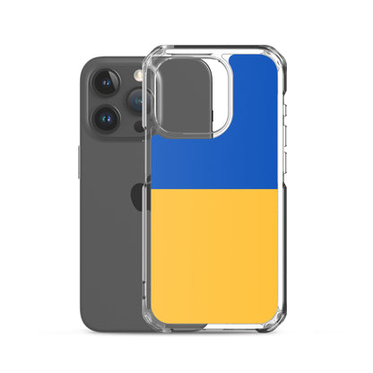 Clear Case for iPhone® - Ukrainian Flag