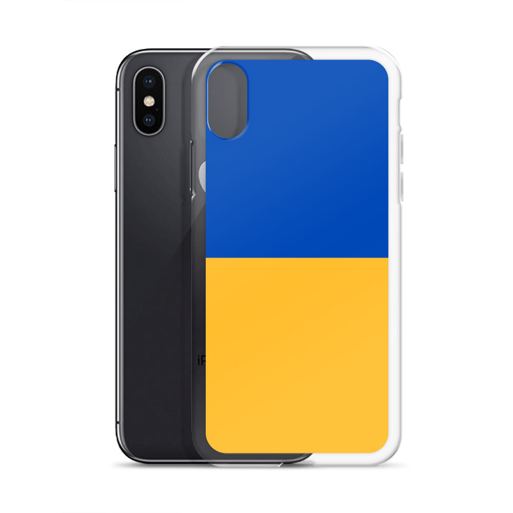 Clear Case for iPhone® - Ukrainian Flag