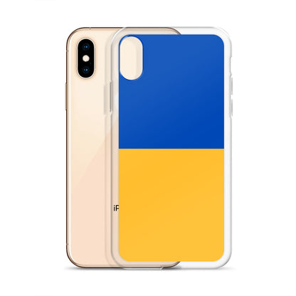 Clear Case for iPhone® - Ukrainian Flag