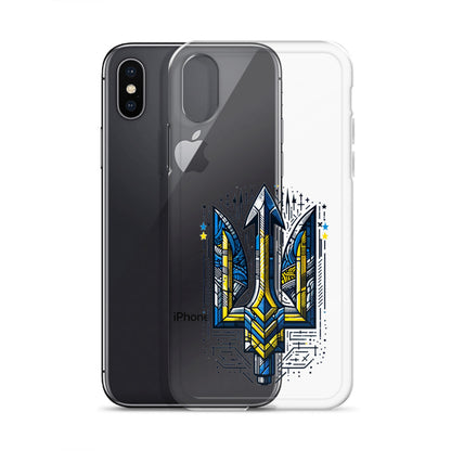 Clear Case for iPhone® - Alternative Trident