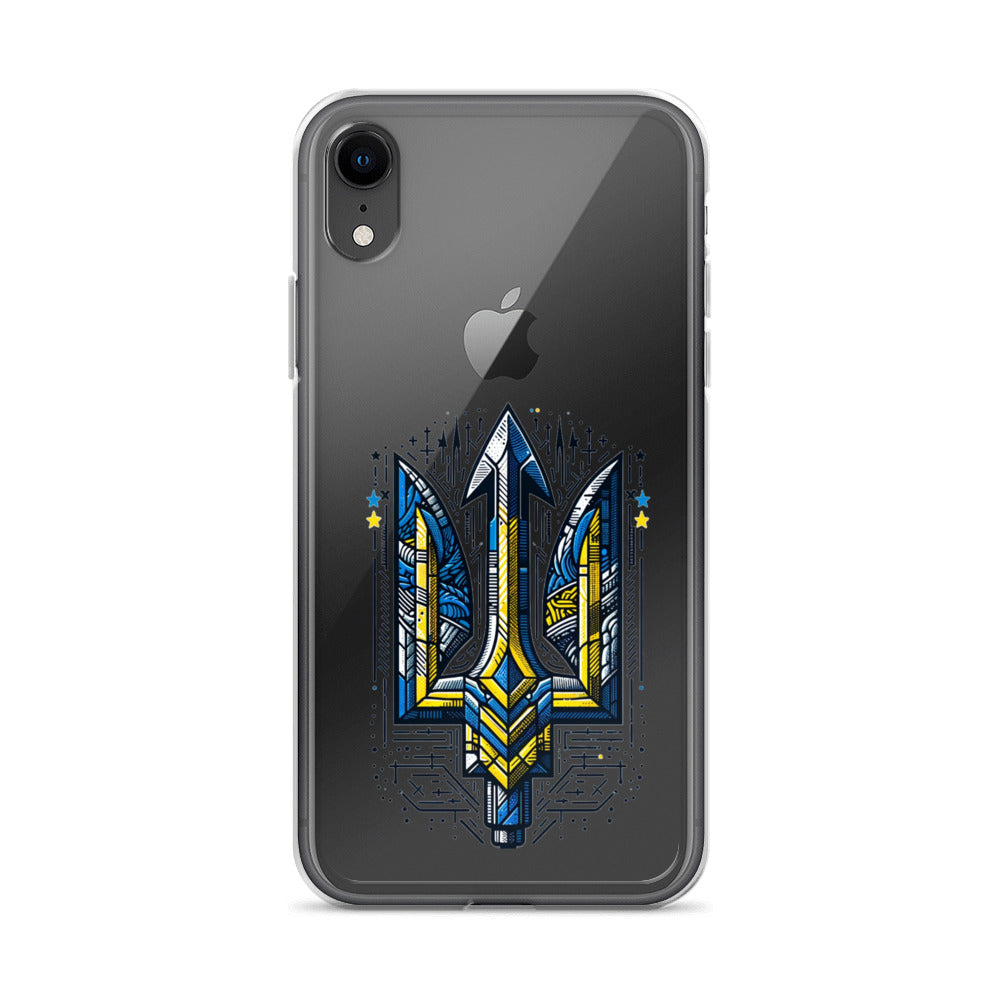 Clear Case for iPhone® - Alternative Trident