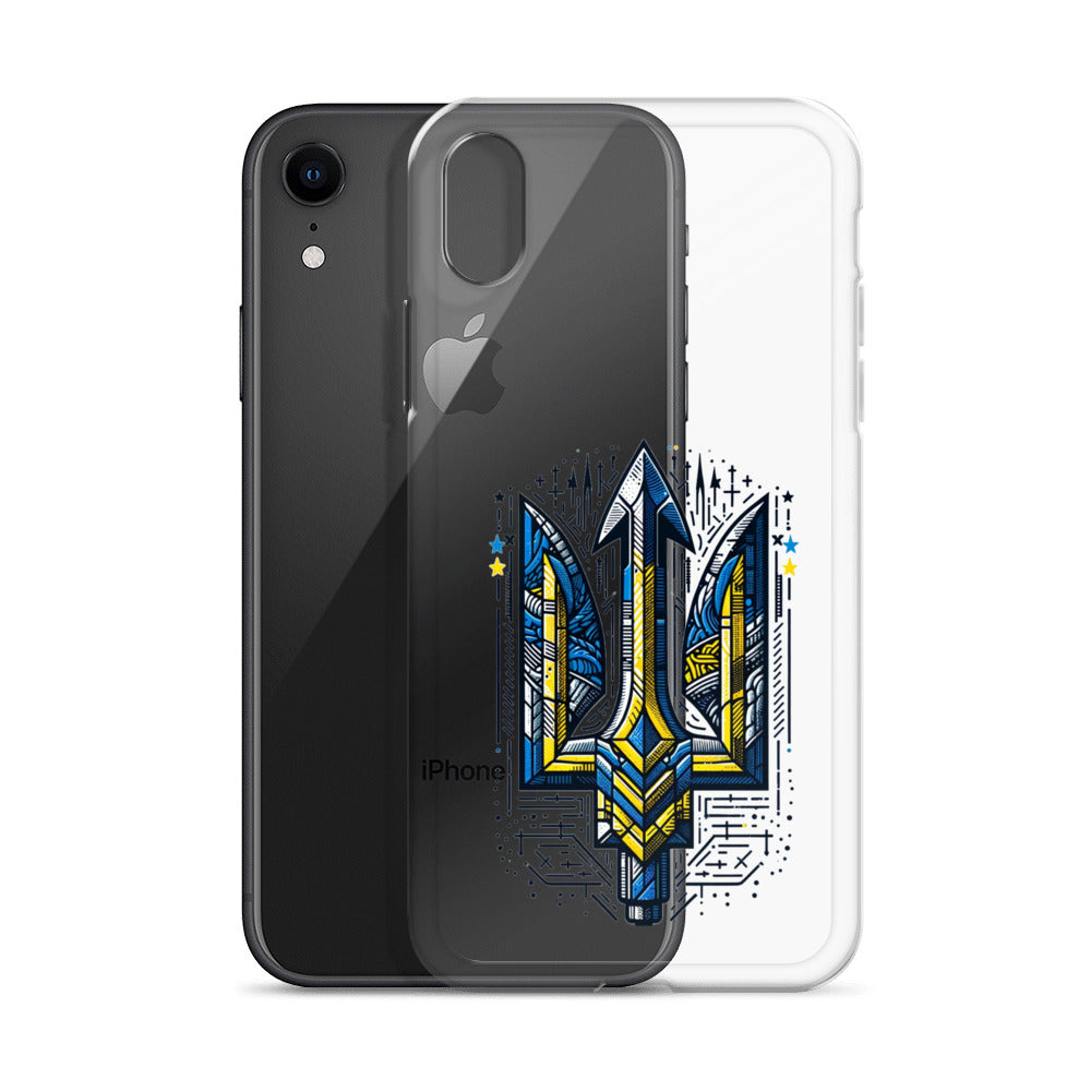 Clear Case for iPhone® - Alternative Trident