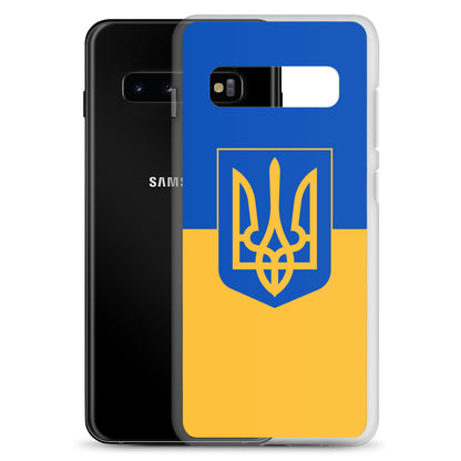 Clear Case for Samsung® - Trident & Flag