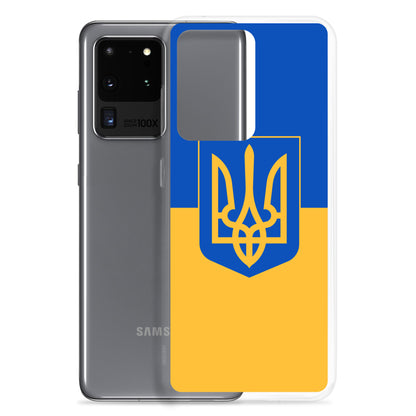 Clear Case for Samsung® - Trident & Flag