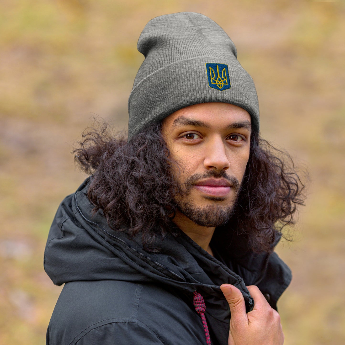 Beanie - Embroidered Trident