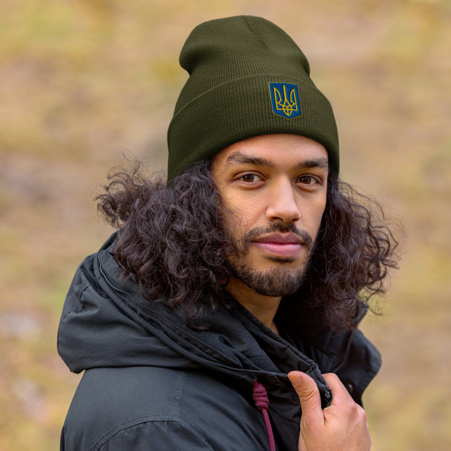 Beanie - Embroidered Trident