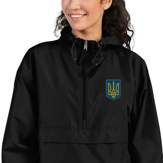 Unisex Champion Jacket - Embroidered Trident