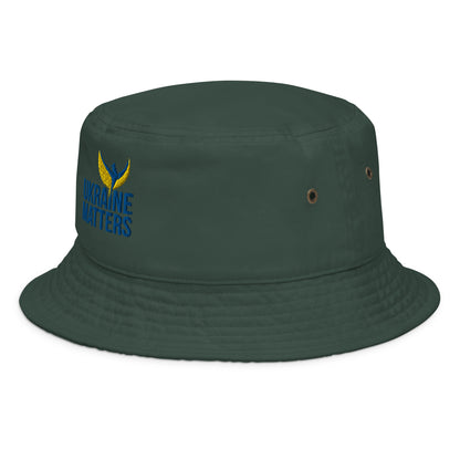 Stefania Bucket Hat - Embroidered Ukraine Matters Logo