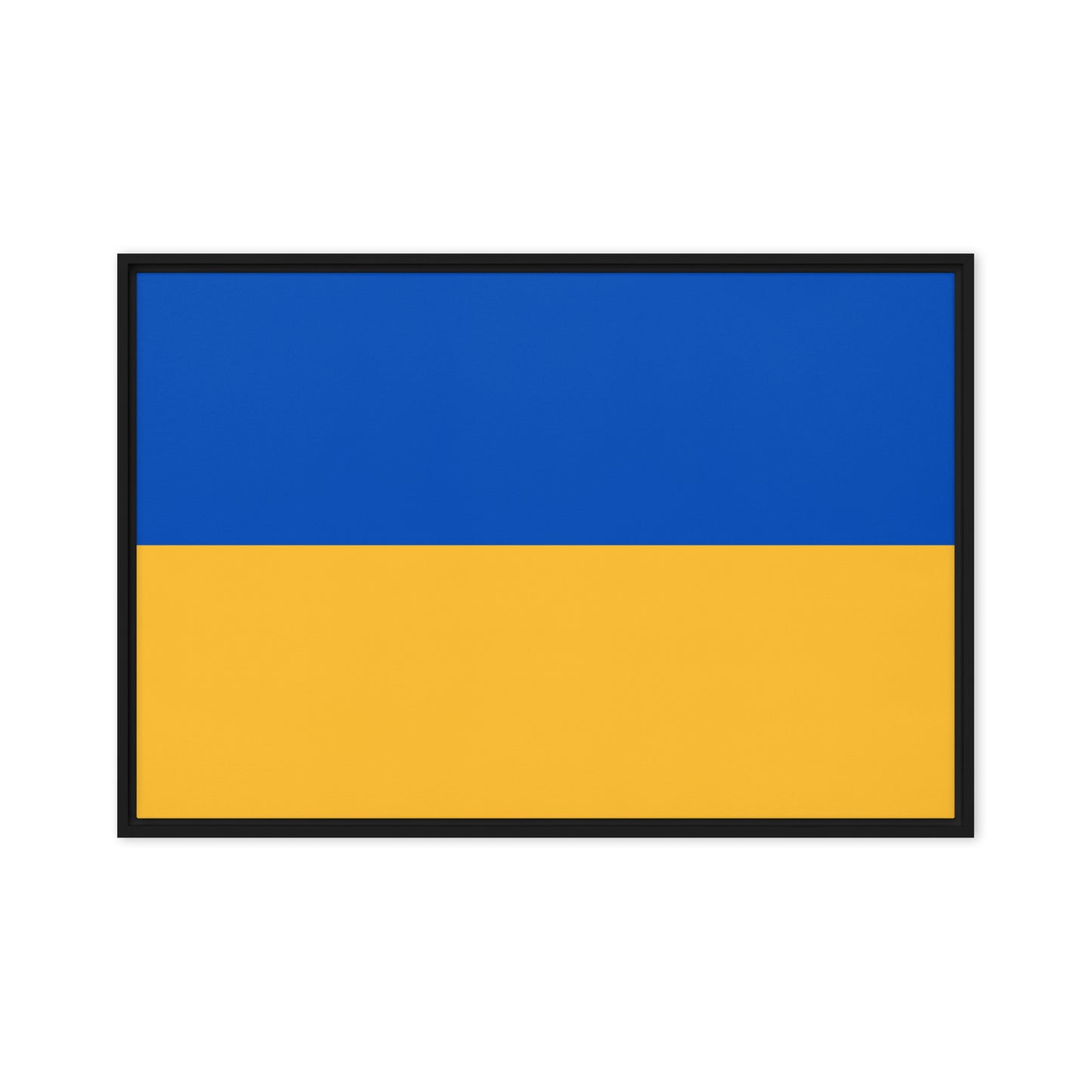 Framed Canvas Painting - Ukrainian Colors