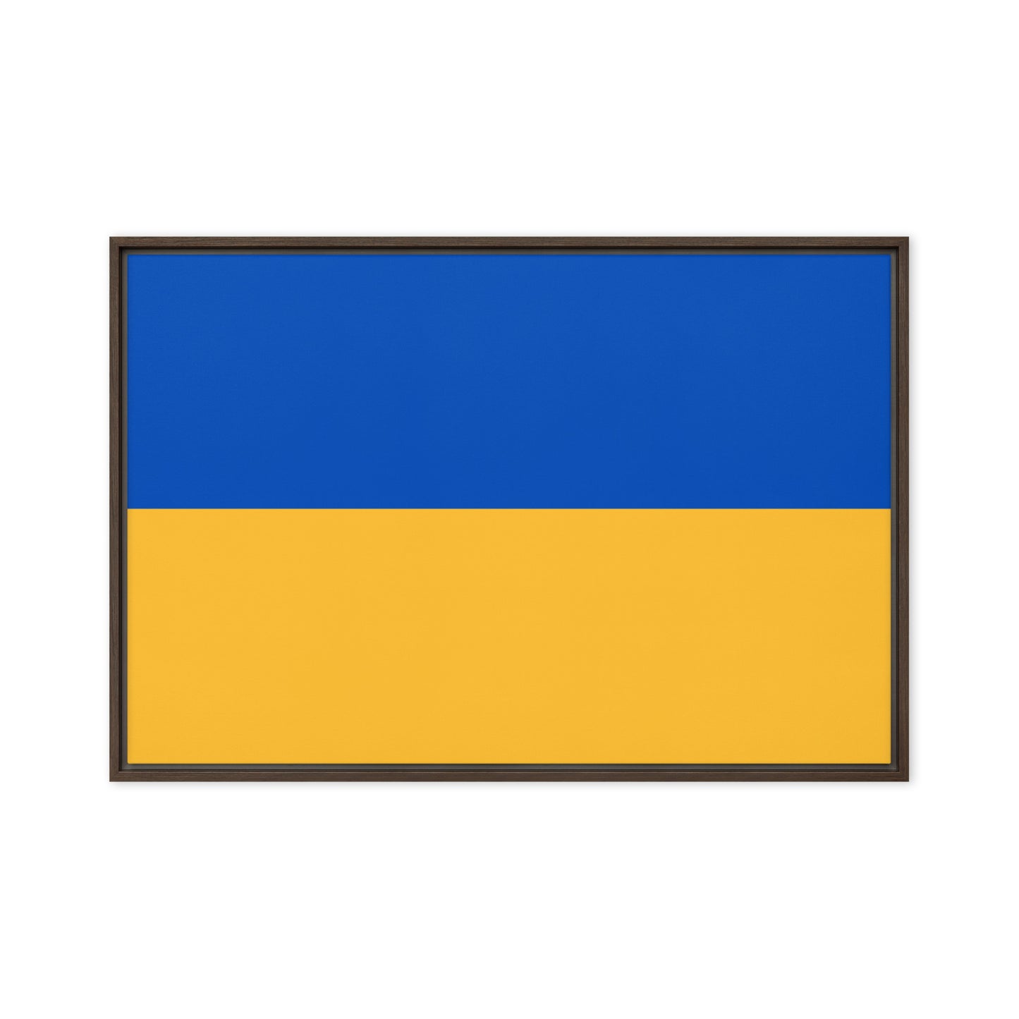 Framed Canvas Painting - Ukrainian Colors