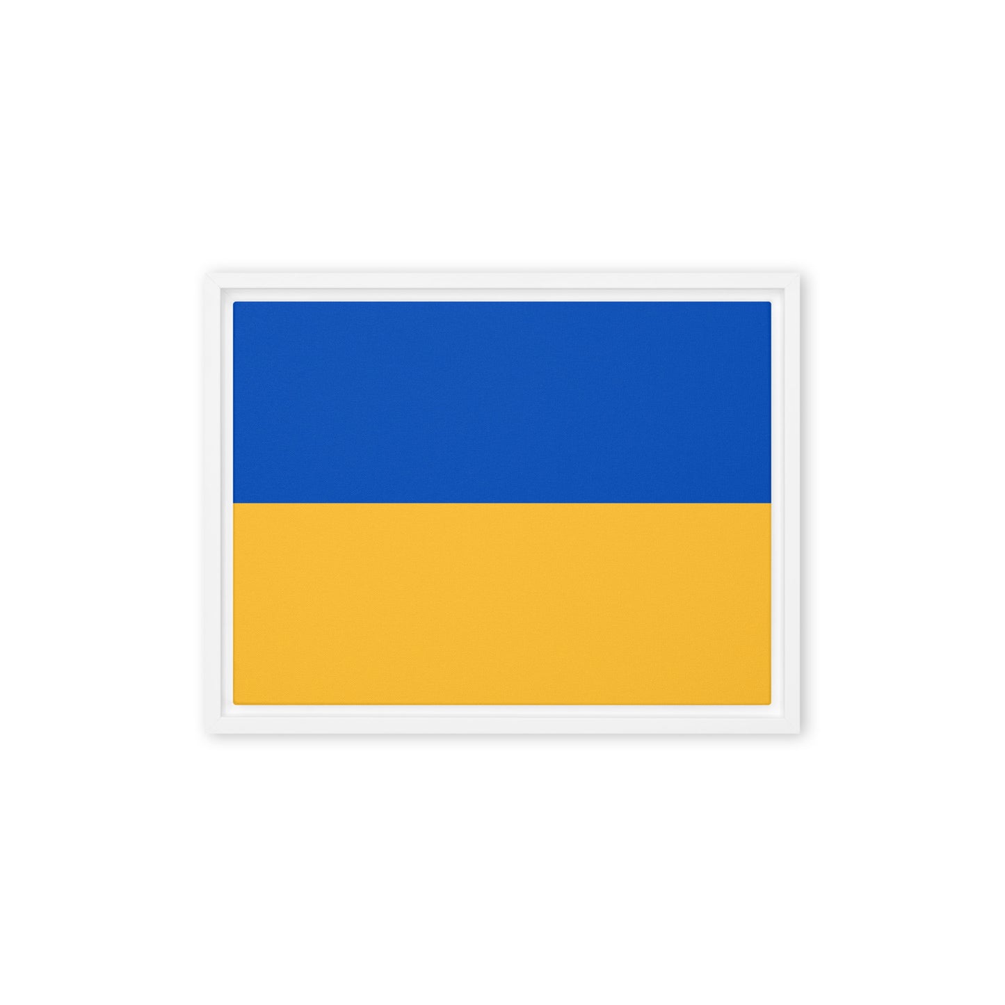 Framed Canvas Painting - Ukrainian Colors