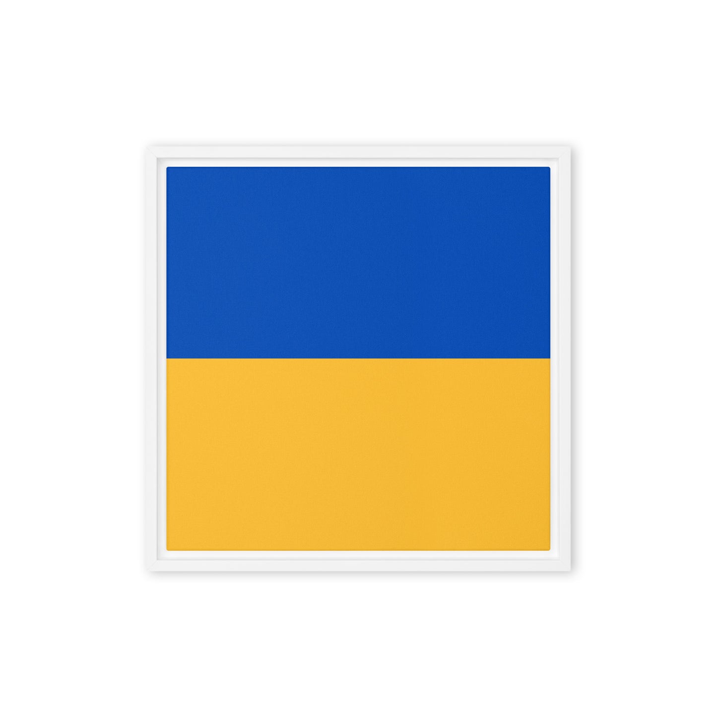 Framed Canvas Painting - Ukrainian Colors