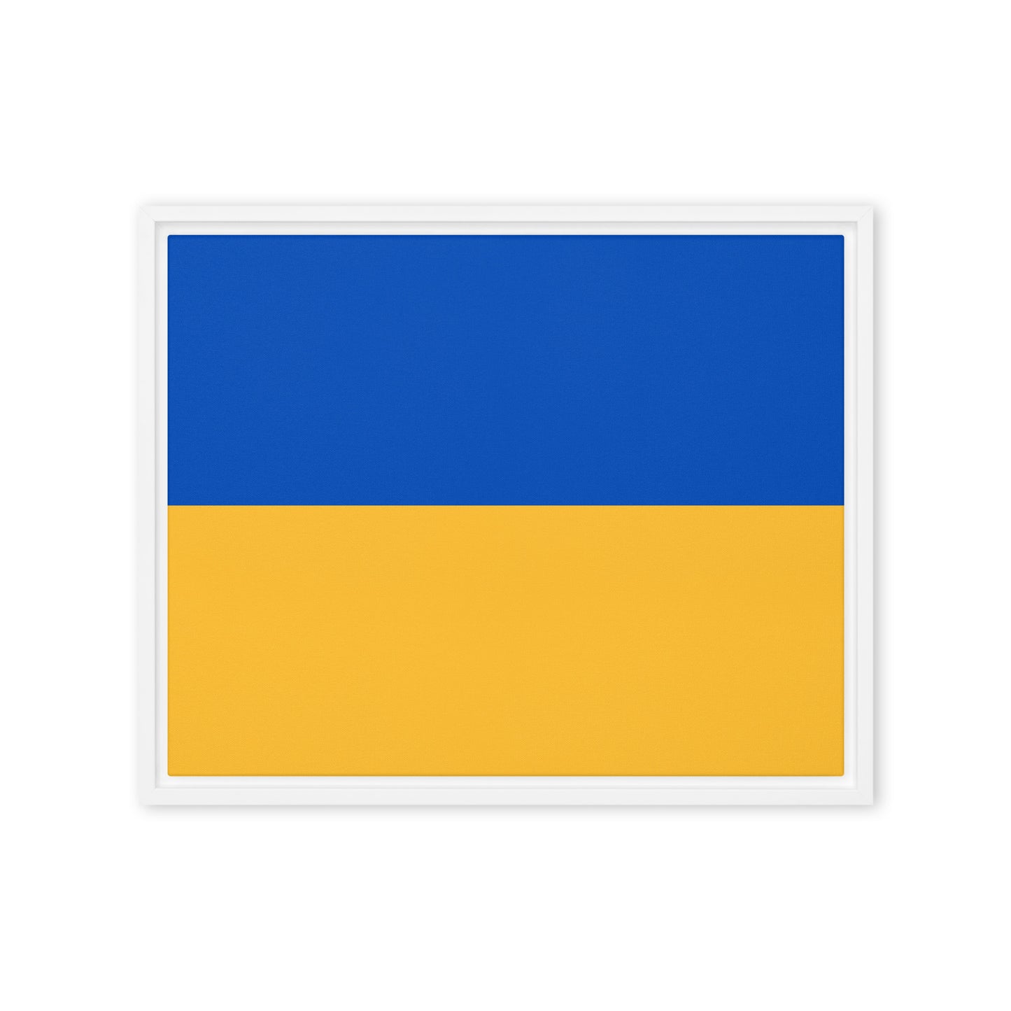 Framed Canvas Painting - Ukrainian Colors