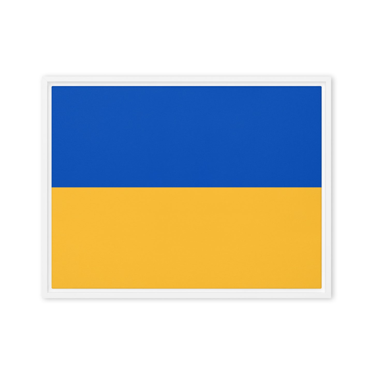 Framed Canvas Painting - Ukrainian Colors