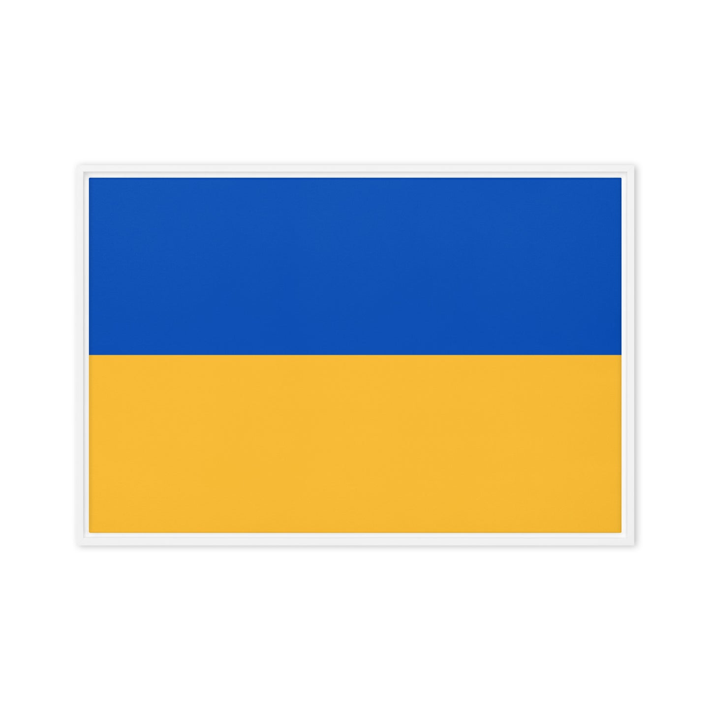 Framed Canvas Painting - Ukrainian Colors