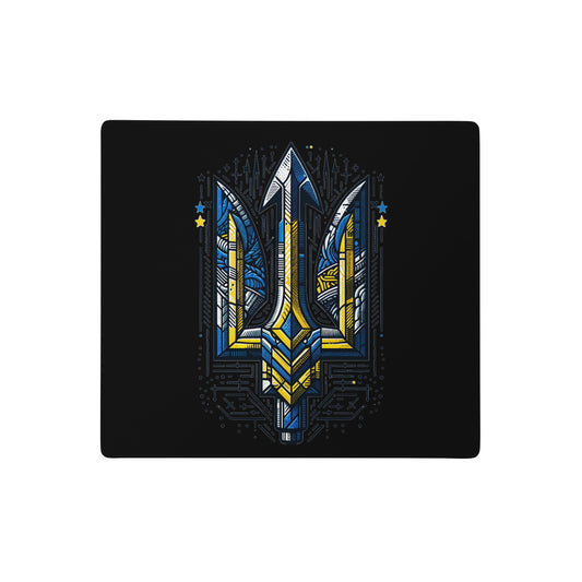 Gaming Black Mouse Pad - Alternative Trident