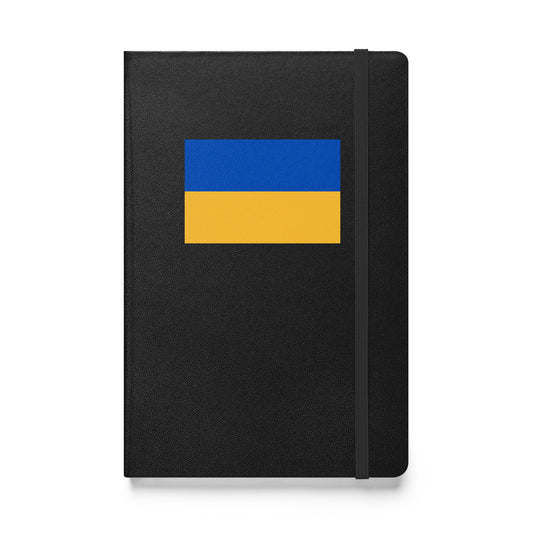 Hardcover Notebook - Ukrainian Flag