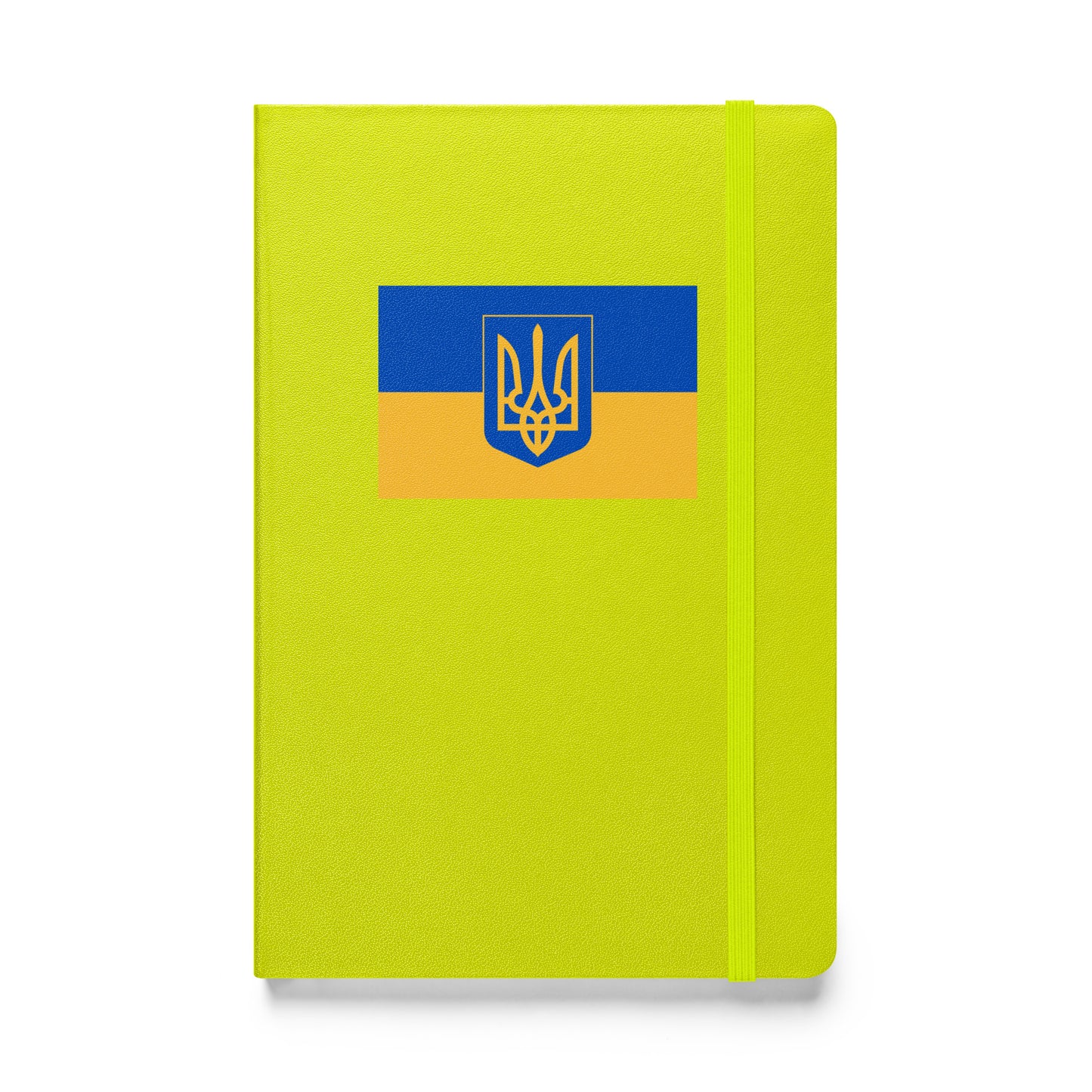 Hardcover Notebook - Trident & Flag