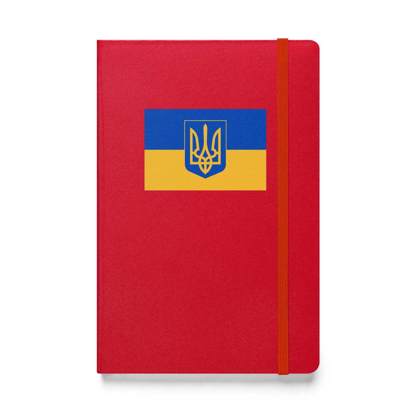 Hardcover Notebook - Trident & Flag