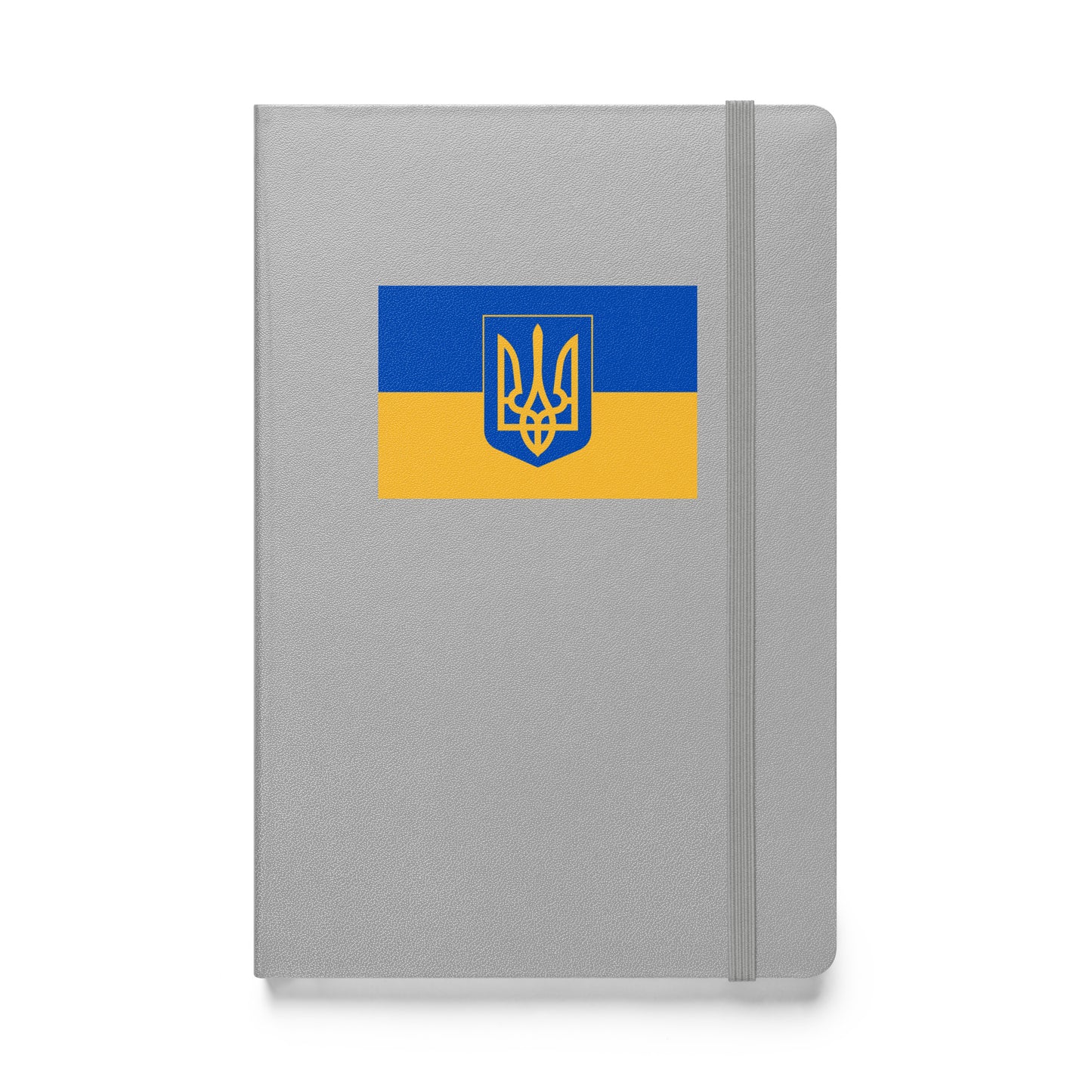 Hardcover Notebook - Trident & Flag