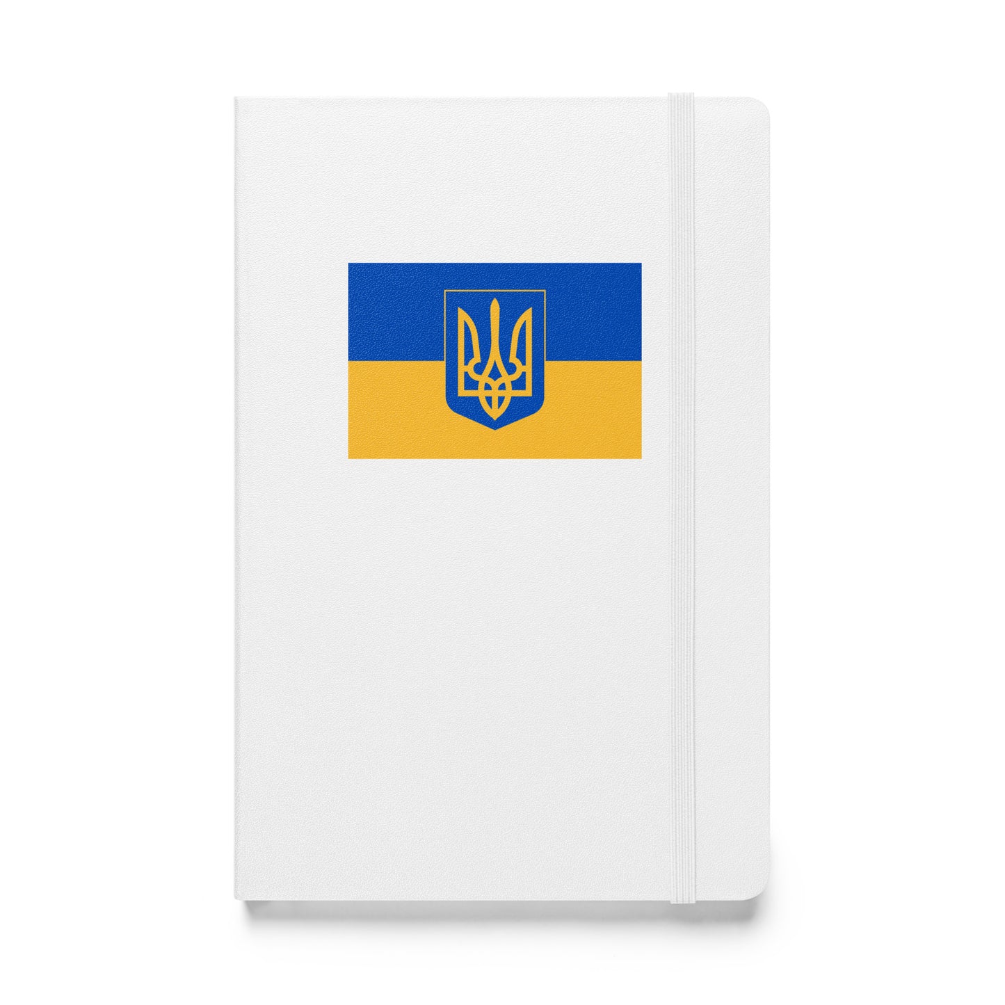 Hardcover Notebook - Trident & Flag