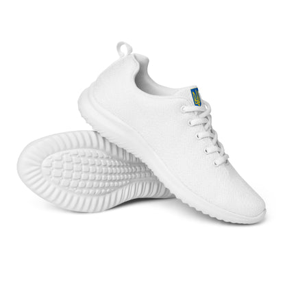 Men’s White Athletic Shoes - Trident