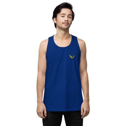 Men’s Premium Tank Top - Embroidered Phoenix