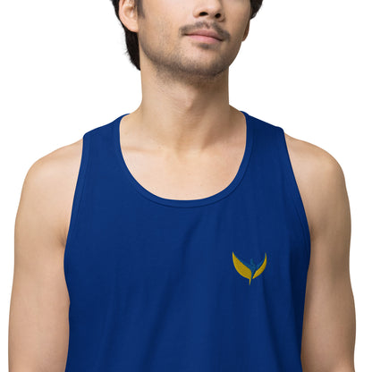 Men’s Premium Tank Top - Embroidered Phoenix