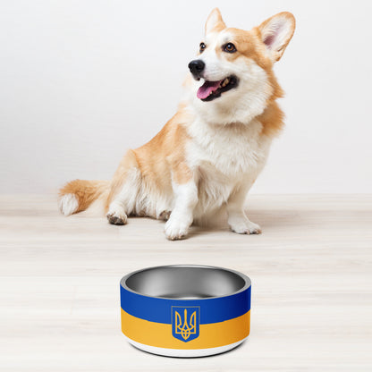 Pet Bowl - Trident & Flag