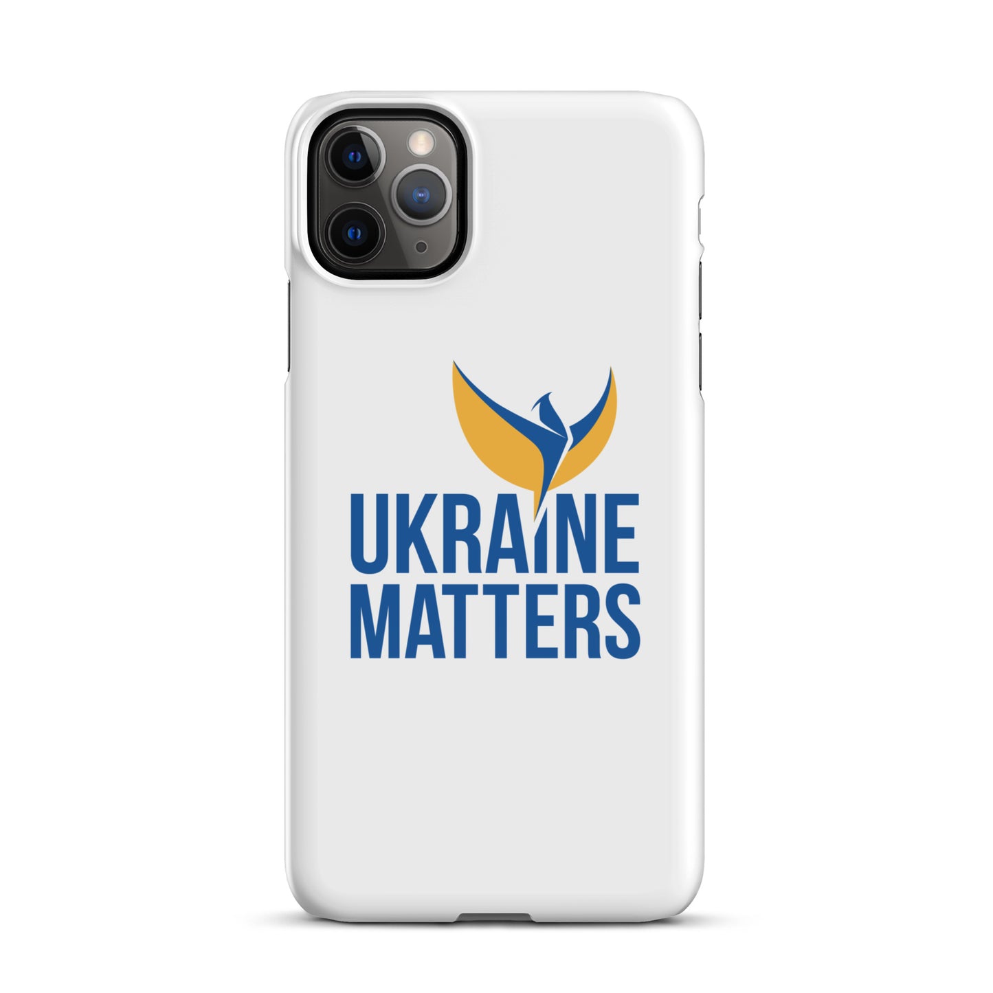 Snap Case for iPhone® - Ukraine Matters Logo