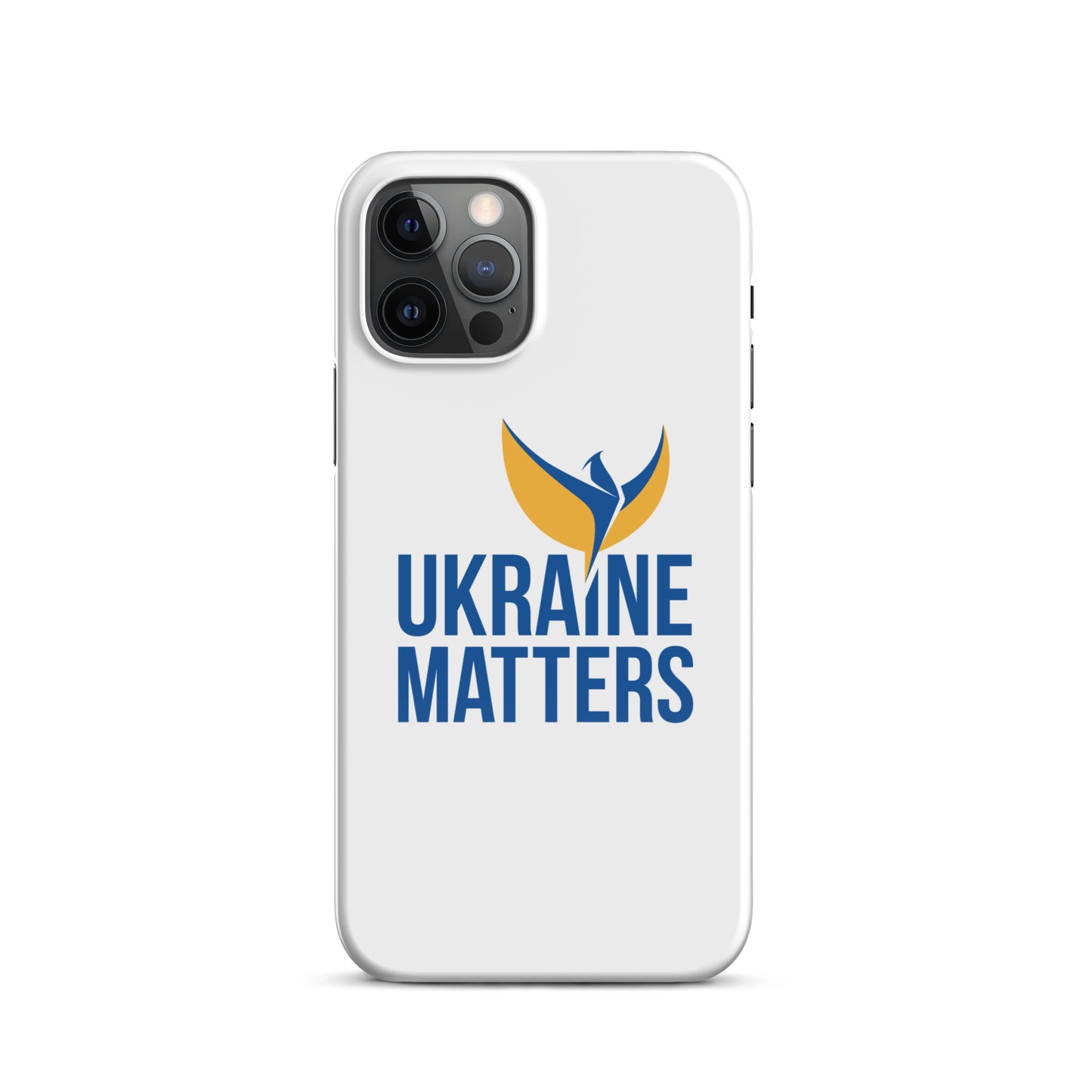 Snap Case for iPhone® - Ukraine Matters Logo